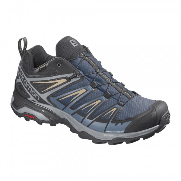 Salomon X Ultra 3 Gtx - Dark Denim/Copen Blue/Pale Khaki